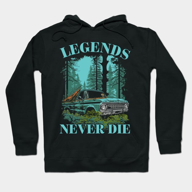 Legends Never Die Hoodie by TeeLabs